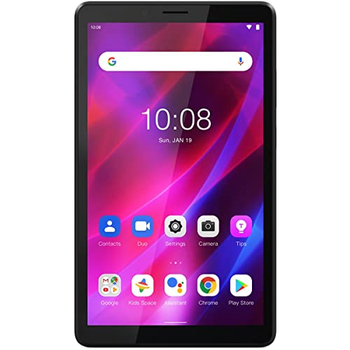 Lenovo Tab M7 3rd Gen 7 "HD 32GB Wi-Fi Tablet، MediaTek MT8166، 2GB RAM، 2MP الخلفية وكاميرا أمامية 2MP ، Android 11 ، Iron Grey Lenovo Tab M7 3rd Gen 7 "HD 32GB Wi-Fi Tablet، MediaTek MT8166، 2GB RAM، 2MP الخلفية وكاميرا أمامية 2MP ، Android 11 ، Iron Grey