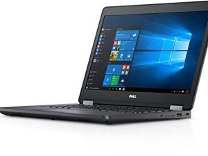 كمبيوتر محمول محمول للأعمال طراز Latitude E5470 من Dell سريع (معالج Intel Quad Core i5-6440HQ وذاكرة وصول عشوائي 16 جيجابايت وذاكرة SSD بسعة 512 جيجابايت ومنفذ HDMI وكاميرا وواي فاي) Win 10 Pro (تم تجديده)
