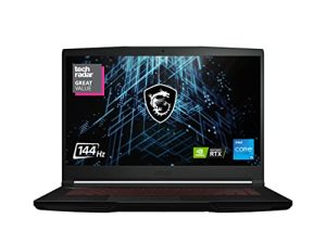 MSI GF63 15.6 "144 Hz كمبيوتر محمول للألعاب Intel Core i5-11400H RTX 3050 TI 16GB 512GB NVMe SSD Win11 (11UC-263)