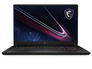 لاب توب MSI GS76 Stealth 17.3 بوصة FHD 360Hz 3ms نحيف وخفيف للغاية للألعاب Intel Core i9-11900H RTX3070 32 جيجا 1 تيرا بايت NVMe SSD Win11 VR جاهز - أسود (11UG-653)