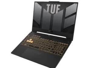 ASUS TUF Gaming A15 (2022) كمبيوتر محمول للألعاب ، شاشة 15.6 بوصة 300 هرتز FHD ، وحدة معالجة مركزية AMD Ryzen 7 6800H ، وحدة معالجة مركزية GeForce RTX 3060 ، ذاكرة وصول عشوائي DDR5 سعة 16 جيجابايت ، 512 جيجابايت PCIe SSD ، Wi-Fi 6 ، Windows 11 Home ، Mecha Gray ، FA507RM-ES73