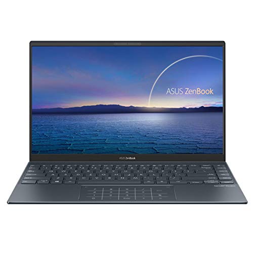 ASUS ZenBook 14 Ultra-Slim Laptop 14 "Full HD NanoEdge Display، Intel Core i7-1165G7، 8GB RAM، 512GB PCIe SSD، NumberPad، Thunderbolt 4، Windows 10 Home، AI Noise-cancellation، Pine Grey، UX425EA-EH71 ASUS ZenBook 14 Ultra-Slim Laptop 14 "Full HD NanoEdge Display، Intel Core i7-1165G7، 8GB RAM، 512GB PCIe SSD، NumberPad، Thunderbolt 4، Windows 10 Home، AI Noise-cancellation، Pine Grey، UX425EA-EH71