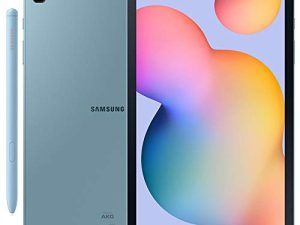 Samsung Galaxy Tab S6 Lite w / S Pen (64GB ، WiFi + Cellular) 4G LTE Tablet & Phone (إجراء مكالمات) GSM Unlocked SM-P615 ، موديل عالمي (Angora Blue)