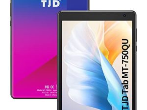 تابلت TJD Android ، جهاز لوحي 7.5 بوصة ، شاشة 1440x1080 IPS ، ذاكرة وصول عشوائي 2 جيجا بايت 32 جيجا بايت ، كاميرا مزدوجة 2 ميجا بكسل + 5 ميجا بكسل ، معالج رباعي النواة ، Wi-Fi Bluetooth معتمد من Google مع حقيبة تابلت