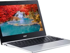 جهاز كمبيوتر محمول 2022 Flagship Acer 311 Chromebook بشاشة 11.6 بوصة عالية الدقة ، معالج MediaTek MT8183C ثماني النواة ، 4 جيجابايت LPDDR4X ، 32 جيجابايت eMMC ، WiFi 5 ، كاميرا ويب ، بلوتوث ، نظام تشغيل كروم ، فضي مع ملحقات جنرال موتورز