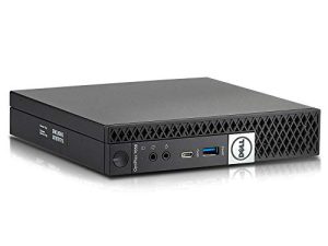 كمبيوتر Dell OptiPlex 7050 Micro ، Intel Quad Core i5-6500T حتى 3.1 جيجا هرتز ، 16 جيجا DDR4 ، 256 جيجا SSD ، Windows 10 Pro 64 بت متعدد اللغات يدعم الإنجليزية / الإسبانية / الفرنسية (متجددة)