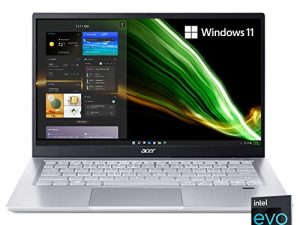 لاب توب أيسر سويفت 3 إنتل إيفو رفيع وخفيف الوزن | 14.0 "Full HD IPS | Intel Core i7-1165G7 | Intel Iris Xe Graphics | 16 جيجا بايت LPDDR4X | 512 جيجا بايت NVMe SSD | WiFi 6 | قاعدة المعارف الخلفية المضاءة | Windows 11 Home | SF314-511-753K
