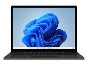 Microsoft Surface Laptop 4 شاشة تعمل باللمس 15 بوصة - AMD Ryzen 7 Surface Edition - 8 جيجا بايت - 512 جيجا بايت محرك أقراص الحالة الصلبة - أسود غير لامع