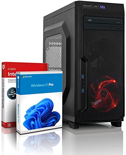 كمبيوتر ألعاب shinobee AMD رباعي ، Athlon X4 950 4x3.8GHz ، 16GB DDR4 ، AMD Radeon RX 550 4GB GDDR5 ، 256GB SSD + 500GB HDD ، DVD ± RW ، USB 3 ، 802.11AC WiFi & Win 11 Prof # 6968 كمبيوتر ألعاب shinobee AMD رباعي ، Athlon X4 950 4x3.8GHz ، 16GB DDR4 ، AMD Radeon RX 550 4GB GDDR5 ، 256GB SSD + 500GB HDD ، DVD ± RW ، USB 3 ، 802.11AC WiFi & Win 11 Prof # 6968