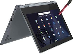 Lenovo IdeaPad Flex 3 Chromebook 11.6 بوصة تعمل باللمس 2 في 1 لاب توب ، Intel Celeron N4020 حتى 2.6 جيجا هرتز ، 4 جيجا بايت DDR4 RAM ، 128 جيجا بايت تخزين (64 جيجا بايت eMMC + 64 جيجا بايت فلاش درايف) ، WiFi ، Bluetooth ، Abyss Blue ، Chrome OS