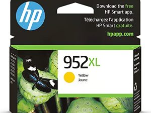 خرطوشة حبر أصلية HP 952XL صفراء عالية الإنتاجية | يعمل مع HP OfficeJet 8702 و HP OfficeJet Pro 7720 و 7740 و 8210 و 8710 و 8720 و 8730 و 8740 Series | مؤهل للحبر الفوري | L0S67AN