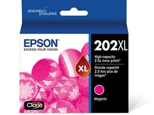 EPSON T202 Claria - خرطوشة حبر أرجوانية عالية السعة (T202XL320-S) لمجموعة مختارة من طابعات Epson Expression و WorkForce