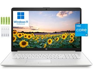 [Windows 11 Pro] HP 17.3 "FHD Business Laptop، 11th Gen 4-core i5-1135G7 (Beats i7-1065G7)، 16GB RAM، 512GB PCIe SSD، Intel Iris Xe Graphics، Backlit Keyboard، Wi-Fi 5، Bluetooth، كاميرا ويب ، مع بطارية