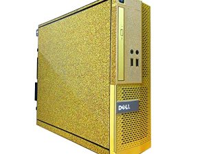 صندوق الكنز الذهبي لجهاز الكمبيوتر المكتبي من Dell Intel رباعي النواة i5 (3.60 جيجا هرتز ، 512 جيجا بايت SSD ، 16 جيجا بايت) Windows 10 Pro 64 بت (مجدد)