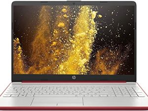 كمبيوتر محمول 2022 HP Flagship 15 بوصة عالي الدقة ، معالج Intel ثنائي النواة يصل إلى 2.65 جيجاهرتز ، 4 جيجابايت DDR4 ، 128 جيجابايت SSD ، واي فاي فائق السرعة ، Windows 11 ، Dale Red (مجدد)