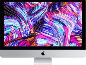 جهاز كمبيوتر سطح المكتب Apple iMac مقاس 27 بوصة MK482LL / A - معالج Intel Core i5 بسرعة 3.2 جيجاهرتز وذاكرة وصول عشوائي سعة 32 جيجابايت ومحرك أقراص صلبة HDD سعة 1 تيرابايت - فضي (متجدد)