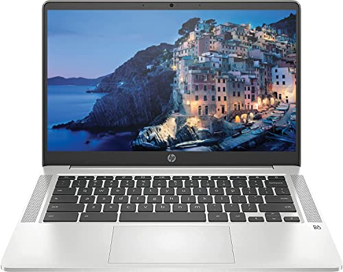 2023 HP 14 "FHD IPS Chromebook Laptop، Intel Celeron Processor up to 2.75GHz، 4GB RAM، 128GB SSD، 4K Graphics، Super Fast Gen 6th WiFi، Dale Silver، Chrome OS (تم تجديده) 2023 HP 14 "FHD IPS Chromebook Laptop، Intel Celeron Processor up to 2.75GHz، 4GB RAM، 128GB SSD، 4K Graphics، Super Fast Gen 6th WiFi، Dale Silver، Chrome OS (تم تجديده)