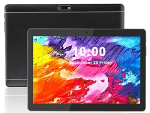 تابلت Veidoo Android 10 بوصة ، ذاكرة وصول عشوائي 2 جيجا بايت ، تخزين 32 جيجا بايت ، أجهزة لوحية 10.1 بوصة IPS HD تعمل باللمس ، رباعي النواة ، كاميرا مزدوجة ، بلوتوث ، واي فاي ، كمبيوتر لوحي للمكالمات الهاتفية 3G مع بطاقة SIM مزدوجة ، متجر Google Play