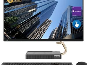 Lenovo IdeaCentre 5i All-in-One Business Desktop ، شاشة لمس IPS عالية الدقة مقاس 23.8 بوصة ، Intel Core i5-10400T ، ذاكرة وصول عشوائي 16 جيجا بايت ، 512 جيجا بايت SSD ، كاميرا ويب ، HDMI ، لوحة مفاتيح لاسلكية وماوس ، شاحن لاسلكي ، Wi-Fi ، Windows 11 Pro