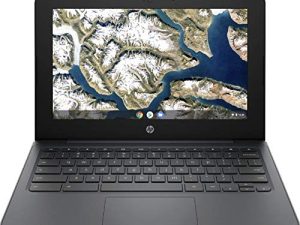 جهاز HP Newest Flagship Chromebook ، شاشة عالية الدقة مقاس 11.6 بوصة (1366 × 768) ، معالج Intel Celeron N3350 ، 4 جيجابايت LPDDR2 ، 32 جيجابايت eMMC ، نظام التشغيل Chrome ، HD Graphics 500 ، 11A-NB0013DX ، رمادي (مجدد)