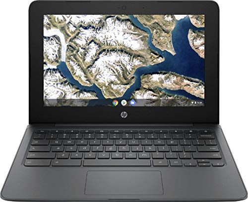 جهاز HP Newest Flagship Chromebook ، شاشة عالية الدقة مقاس 11.6 بوصة (1366 × 768) ، معالج Intel Celeron N3350 ، 4 جيجابايت LPDDR2 ، 32 جيجابايت eMMC ، نظام التشغيل Chrome ، HD Graphics 500 ، 11A-NB0013DX ، رمادي (مجدد) جهاز HP Newest Flagship Chromebook ، شاشة عالية الدقة مقاس 11.6 بوصة (1366 × 768) ، معالج Intel Celeron N3350 ، 4 جيجابايت LPDDR2 ، 32 جيجابايت eMMC ، نظام التشغيل Chrome ، HD Graphics 500 ، 11A-NB0013DX ، رمادي (مجدد)