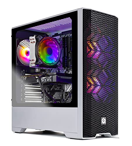 Skytech Blaze 3.0 كمبيوتر سطح المكتب للألعاب - Intel Core i5 12400F 2.5 جيجاهرتز ، RTX 3060 ، 500 جيجابايت SSD ، 16G DDR4 3200 ، 600 وات ذهبي PSU ، AC Wi-Fi ، Windows 10 Home 64 بت Skytech Blaze 3.0 كمبيوتر سطح المكتب للألعاب - Intel Core i5 12400F 2.5 جيجاهرتز ، RTX 3060 ، 500 جيجابايت SSD ، 16G DDR4 3200 ، 600 وات ذهبي PSU ، AC Wi-Fi ، Windows 10 Home 64 بت