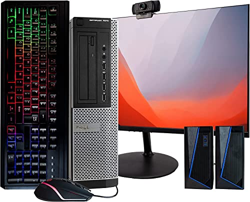 كمبيوتر Dell Optiplex 7010 Business Desktop - Intel i5 وذاكرة وصول عشوائي 16 جيجابايت ومحرك أقراص صلبة سعة 2 تيرابايت و Windows 10 Pro 64 بت وشاشة جديدة مقاس 24 بوصة وحزمة إنتاجية RGB (مجددة) كمبيوتر Dell Optiplex 7010 Business Desktop - Intel i5 وذاكرة وصول عشوائي 16 جيجابايت ومحرك أقراص صلبة سعة 2 تيرابايت و Windows 10 Pro 64 بت وشاشة جديدة مقاس 24 بوصة وحزمة إنتاجية RGB (مجددة)