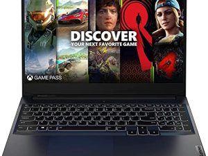 Lenovo IdeaPad Gaming 3 15.6 "120Hz كمبيوتر محمول للألعاب AMD Ryzen 5-5600H 8GB RAM 512GB SSD RTX 3050 Ti 4GB GDDR6 Shadow Black