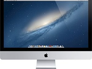 Apple iMac ME088LL / A Intel Core i5-4570 X4 3.2GHz 16GB 1TB 27in ، فضي (مجدد)