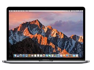 2017 Apple MacBook Pro مع معالج Intel Core i5 بسرعة 2.3 جيجاهرتز (13 بوصة ، وذاكرة وصول عشوائي 8 جيجابايت ، وذاكرة تخزين 128 جيجابايت SSD) - رمادي فلكي (مجدد)