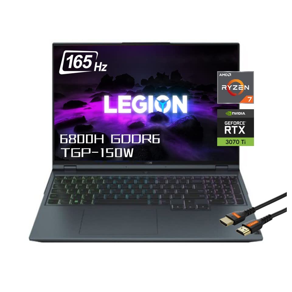 Lenovo Legion 5 Pro 16 "165 هرتز QHD IPS NVIDIA G-Sync 500 nits كمبيوتر محمول للألعاب ، AMD Ryzen 7-6800H ، 32 جيجا بايت DDR5 RAM 1 تيرا بايت SSD ، RTX 3070 Ti 8 جيجا بايت GDDR6 TGP 150W ، مع لوحة الماوس Lenovo Legion 5 Pro 16 "165 هرتز QHD IPS NVIDIA G-Sync 500 nits كمبيوتر محمول للألعاب ، AMD Ryzen 7-6800H ، 32 جيجا بايت DDR5 RAM 1 تيرا بايت SSD ، RTX 3070 Ti 8 جيجا بايت GDDR6 TGP 150W ، مع لوحة الماوس