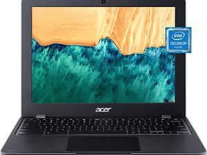 لاب توب ايسر كروم بوك 512 ، شاشة 12 انش اتش دي ، معالج انتل ثنائي النواة ، 4 جيجا دي دي ار 4 رام ، 32 جيجا اي ام ام سي ، واي فاي 5 ، كروم او اس ، حزمة مع جوال
