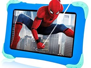 تابلت سيميكوكو للأطفال مقاس 7 بوصات تابلت تعليمي للأطفال 2-12 GMS معتمد من Android 11 رباعي النواة 2 جيجابايت / 32 جيجابايت واي فاي بلوتوث كاميرا مزدوجة تحكم أبوي مع جراب تابلت للأطفال الصغار مقاوم للإسقاط (أزرق)