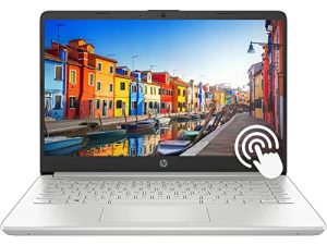 كمبيوتر محمول HP 14 ، شاشة لمس 14 بوصة ، معالج AMD Ryzen 3 3250U ثنائي النواة ، HDMI ، جاهز للمؤتمرات عبر الإنترنت ، كمبيوتر محمول خفيف الوزن للاستخدام المنزلي والطالب ، Windows 11 (ذاكرة وصول عشوائي 16 جيجابايت | 1 تيرابايت SSD)