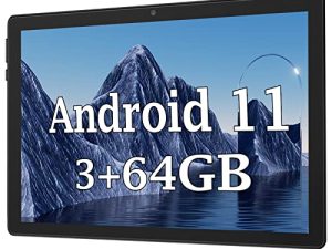 جهاز لوحي Android ، 10 بوصة Android 11.0 Tablet ، 3GB RAM 64GB ROM ، 512GB توسيع جهاز Android اللوحي مع كاميرا مزدوجة ، WiFi ، Bluetooth ، 8000mAh ، شاشة تعمل باللمس عالية الدقة ، معتمد من Google GMS