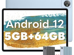 تابلت Blackview Android 12 ، أجهزة لوحية 10 بوصة ، 7 WiFi 5GB RAM ، 64GB ROM مع 1 تيرابايت توسيع ، 6580mAh Battery Tablet IPS HD + Display ، Google Certified 5MP Dual Camera Wi-Fi Tablet للأطفال ، أزرق