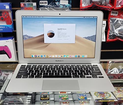 أوائل عام 2015 ، Apple MacBook Air مع معالج Intel Core i5 بسرعة 1.6 جيجاهرتز (11.6 بوصة ، 128 جيجابايت SSD ، 4 جيجابايت رام) فضي (مجدد) أوائل عام 2015 ، Apple MacBook Air مع معالج Intel Core i5 بسرعة 1.6 جيجاهرتز (11.6 بوصة ، 128 جيجابايت SSD ، 4 جيجابايت رام) فضي (مجدد)