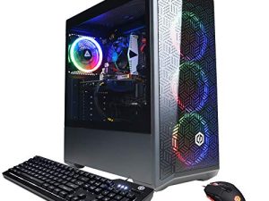 كمبيوتر ألعاب CyberpowerPC Gamer Xtreme VR ، Intel i5-10400F 2.9 جيجاهرتز ، GeForce GTX 1660 Super 6 جيجابايت ، 8 جيجابايت DDR4 ، 500 جيجابايت NVMe SSD ، Wi-Fi جاهز و Windows 10 Home (GXiVR8060A10)