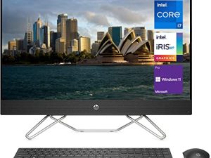 كمبيوتر مكتبي HP All-in-One للأعمال ، شاشة عرض فائقة الدقة بالكامل مقاس 27 بوصة ، معالج Intel Core i7-1255U من الجيل الثاني عشر ، ذاكرة وصول عشوائي سعة 32 جيجابايت ، محرك أقراص صلبة سعة 2 تيرابايت ، HDMI ، RJ-45 ، كاميرا ويب ، ماوس لاسلكي وفأرة KB ، Wi-Fi 6 ، Windows 11 Pro