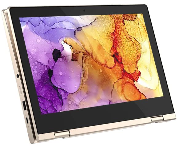 Lenovo 2 في 1 قابلة للتحويل 11.6 بوصة تعمل باللمس Chromebook ، معالج Intel Celeron N يصل إلى 2.70 جيجاهرتز ، ذاكرة 4 جيجابايت ، سعة تخزين 32 جيجابايت ، نظام تشغيل Chrome ، ذهبي شاحب (تم تجديده) Lenovo 2 في 1 قابلة للتحويل 11.6 بوصة تعمل باللمس Chromebook ، معالج Intel Celeron N يصل إلى 2.70 جيجاهرتز ، ذاكرة 4 جيجابايت ، سعة تخزين 32 جيجابايت ، نظام تشغيل Chrome ، ذهبي شاحب (تم تجديده)