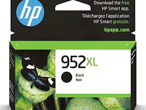خرطوشة حبر أصلية HP 952XL سوداء عالية الإنتاجية | يعمل مع HP OfficeJet 8702 و HP OfficeJet Pro 7720 و 7740 و 8210 و 8710 و 8720 و 8730 و 8740 Series | مؤهل للحبر الفوري | F6U19AN