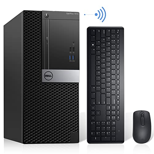 كمبيوتر Dell OptiPlex 7040 Mini Tower ، Intel Quad Core i7-6700 3.40GHz ، 32GB DDR4 512GB NVMe M.2 SSD 2TB HDD ، AX200 المدمج في WiFi 6 Bluetooth 5.2 HDMI لوحة مفاتيح لاسلكية وماوس Windows10 Pro (مجدد) كمبيوتر Dell OptiPlex 7040 Mini Tower ، Intel Quad Core i7-6700 3.40GHz ، 32GB DDR4 512GB NVMe M.2 SSD 2TB HDD ، AX200 المدمج في WiFi 6 Bluetooth 5.2 HDMI لوحة مفاتيح لاسلكية وماوس Windows10 Pro (مجدد)