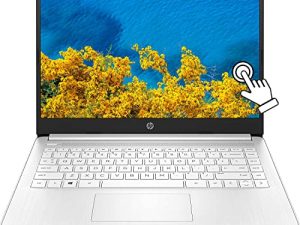 HP Newest 2022 14 "HD Touchscreen Laptop، AMD Ryzen 3 3250U (Up to 3.5GHz، Beat i5-7200U)، 16GB DDR4 RAM، 512GB SSD، AMD Radeon Graphics، HDMI، Webcam، Windows 11 S، w / 3in1 الملحقات