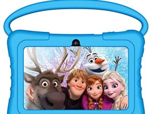 NORTH BISON Kids Tablet ، 7 بوصة Android 11.0 Tablet للأطفال ، 3GB 32GB جهاز لوحي للأطفال الصغار مع Bluetooth ، WiFi ، GMS ، التحكم الأبوي ، كاميرا مزدوجة ، جراب مقاوم للصدمات ، تعليمي ، ألعاب