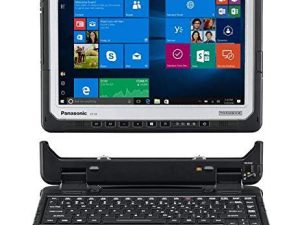 Panasonic Toughbook CF-33 ، Intel i5-6300U @ 2.40GHz ، 12 "QHD Multi-Touch + محول رقمي ، 16 جيجا رام ، 256 جيجا SSD ، واي فاي ، BT ، كاميرا ويب ، كاميرا خلفية ، 4G LTE ، Dual Pass ، TPM ، لوحة مفاتيح مميزة ، Win 10 Pro (تم تجديده)